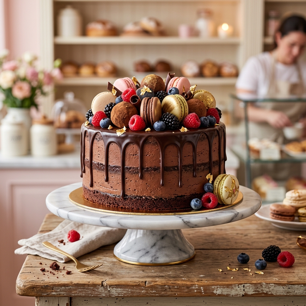Blackydoo Signature Belgian Truffle Cake